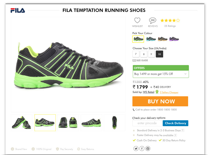 Flipkart Product Details